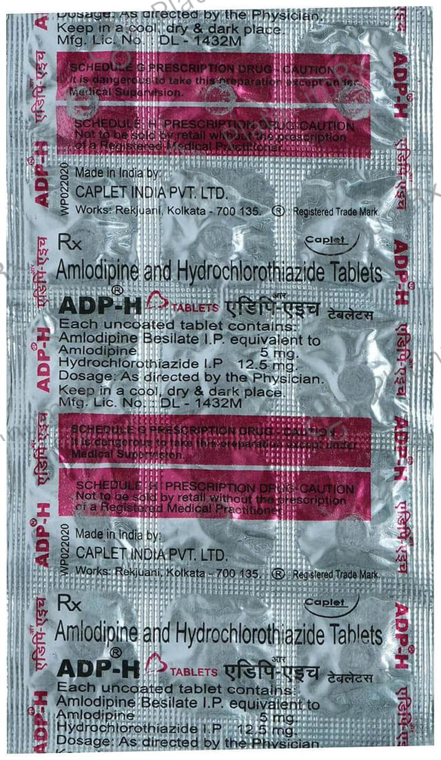 Adp H 5/12.5mg Tablet 15s