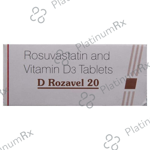 D Rozavel D3 20mg Tablet 10s
