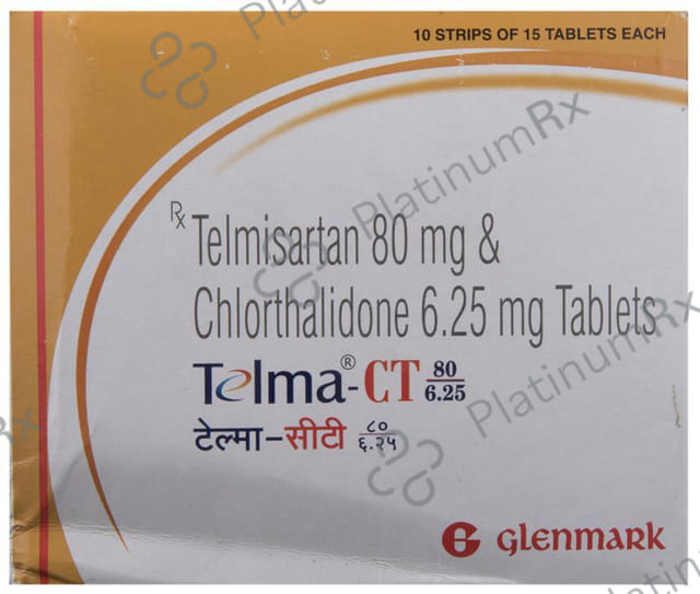 Telma CT 80/6.25mg Tablet 15s