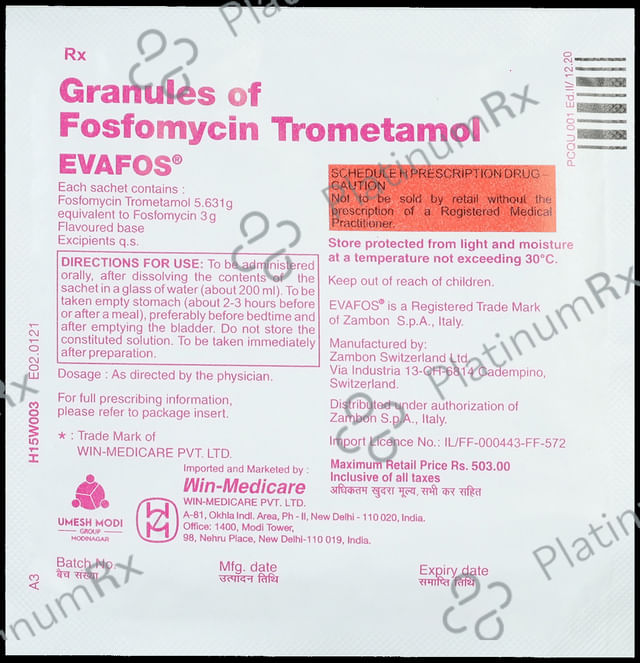Evafos Granules For Oral Solution