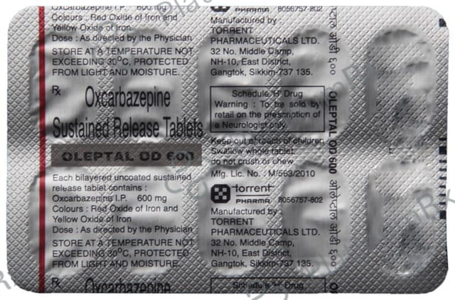 Oleptal OD 600mg Tablet SR 10s