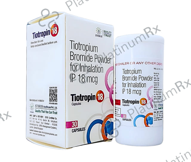Tiotropin 18mcg Capsule 30s