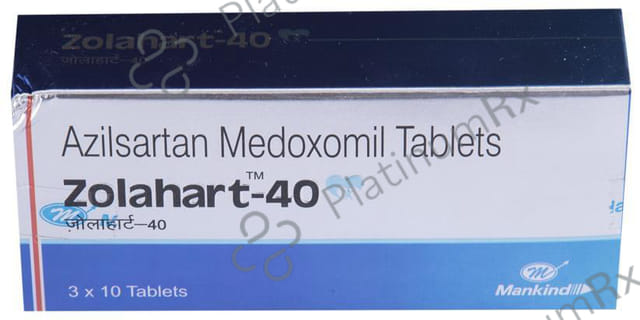 Zolahart 40mg Tablet 10s