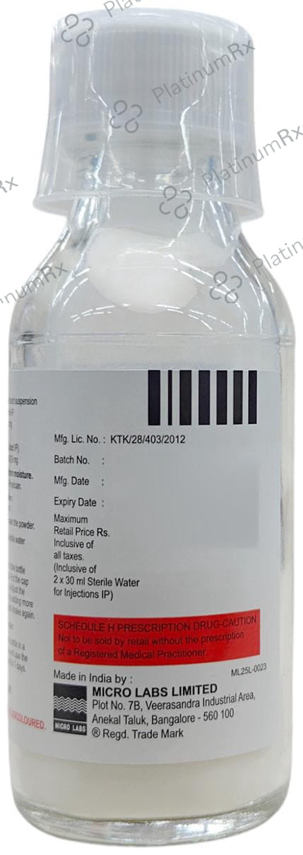 Bactoclav ES 600/62.9mg Dry Syrup 60ml