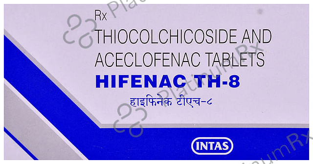Hifenac TH8 100/8mg Tablet 10s