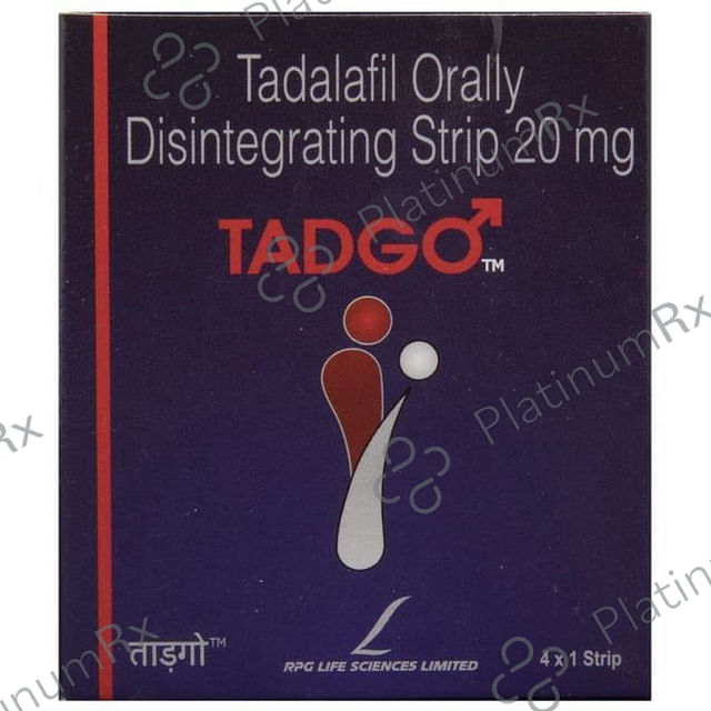 Tadgo 20mg Disintegrating Strip