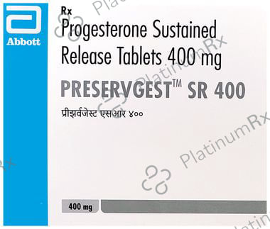 Preservgest 400mg SR Tablet 15s