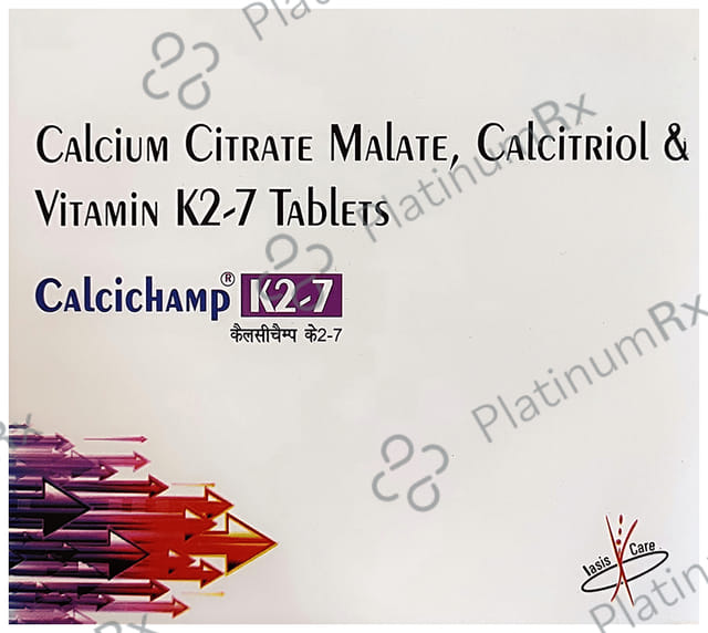 Calcichamp K2 7 Tablet 10s