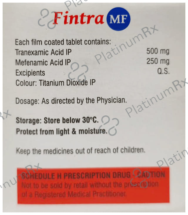Fintra MF Tablet 10s