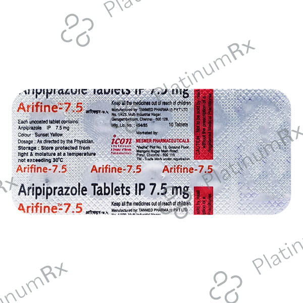 Arifine 7.5mg Tablet 10s