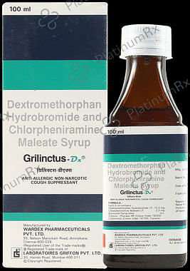Grilinctus DX 2/10mg Syrup 100ml