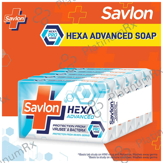 Savlon Hexa Advanced Bathing Bar (125gm Each)