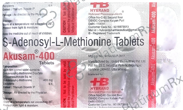 Akusam 400mg Tablet 10s