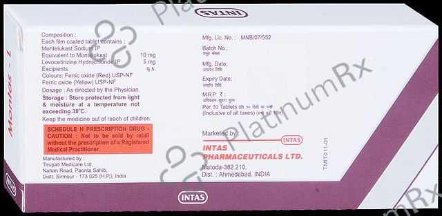 Montas L 5/10mg Tablet 10s