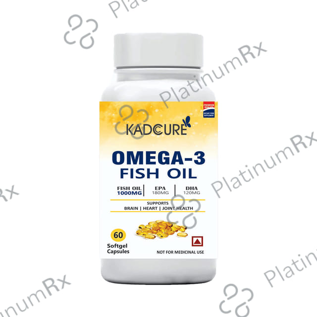 Kadcure Omega 3 Fish Oil Capsule 60s
