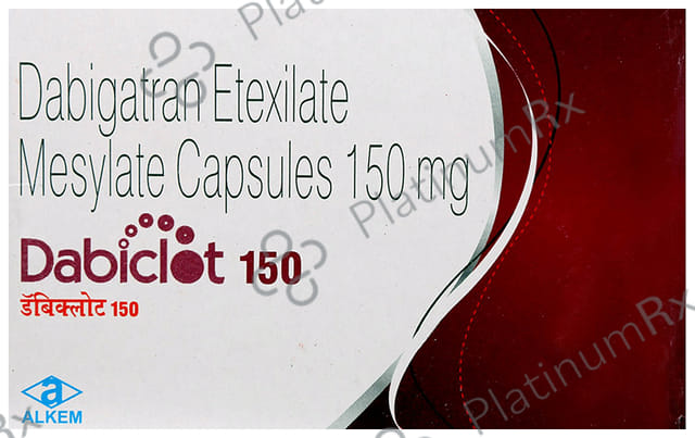 Dabiclot 150mg Capsule 10s
