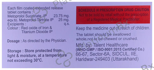 Metapran XL-25 Tablet
