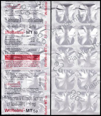 Weltelmi MT 40mg/50mg Tablet