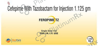 Feropime TZ 1.125 gm Injection 1s