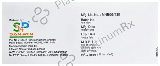 Cilink T 10/40mg Tablet 10s