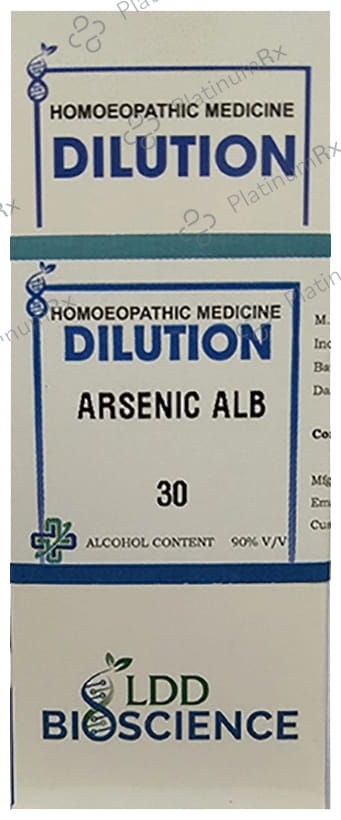 LDD Bioscience Arsenic Album Dilution 30 CH