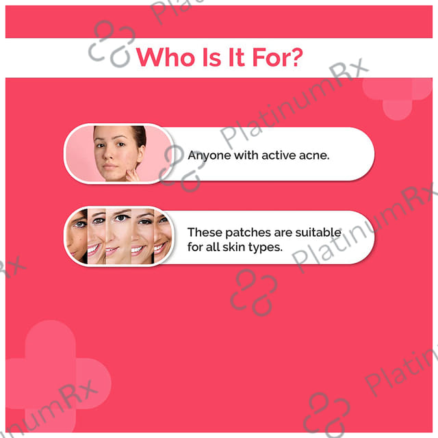 The Derma Co Micro-Tip Salicylic Acid Patch - For Clean & Clear Skin - Paraben & SLS-Free