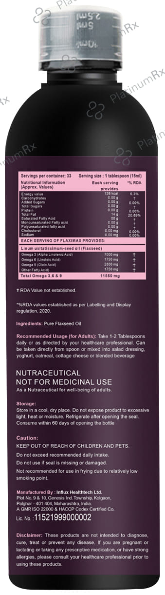Carbamide Forte Cold Pressed Flaxseed Oil