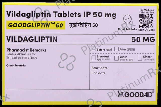 Goodgliptin 50mg Tablet 15s