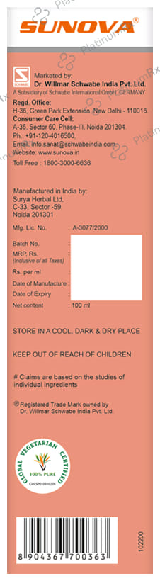 Sunova Joint Care Oil 100 ml