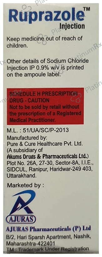 Ruprazole Injection