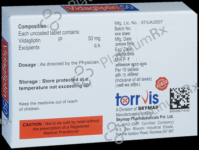 Vidagliptin 50mg Tablet