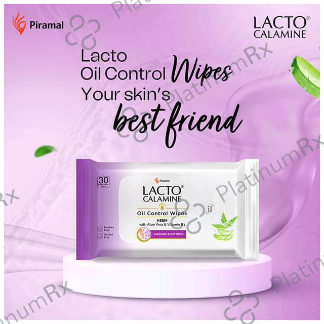 Lacto Calamine Oil Control Wipes Super Saver Pack