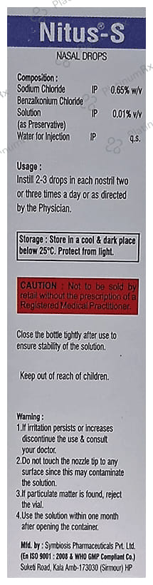 Nitus-S Nasal Drops