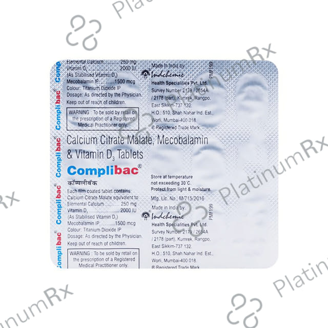Complibac Tablet 15s