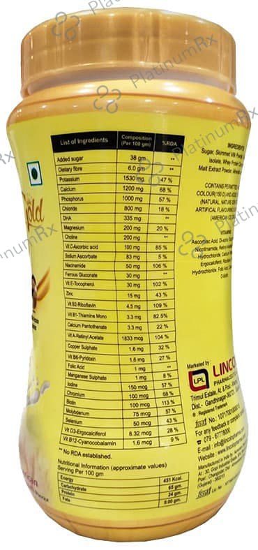 Protosol Gold Protein Powder American Ice Cream