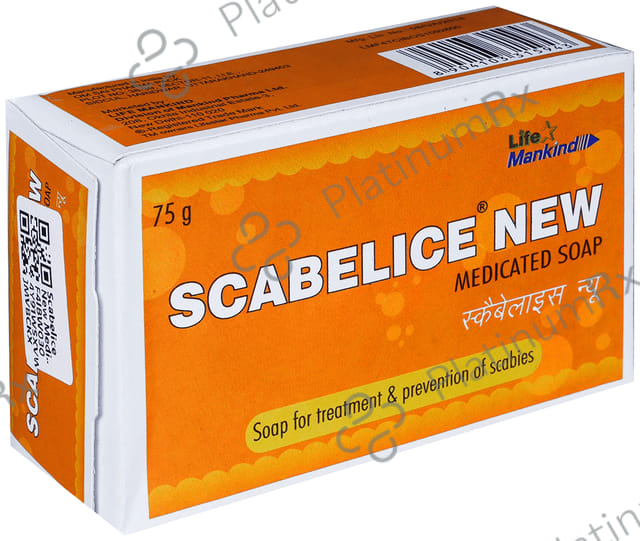 Scabelice New Medicated Soap 75gm