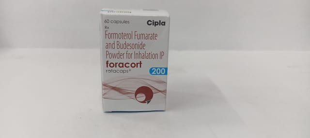 Foracort 200/6mcg Rotacaps 60s
