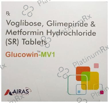 Glucowin-MV 1 Tablet SR