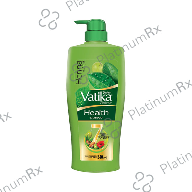 Dabur Vatika Naturals Henna & Amla Shampoo 640 ml