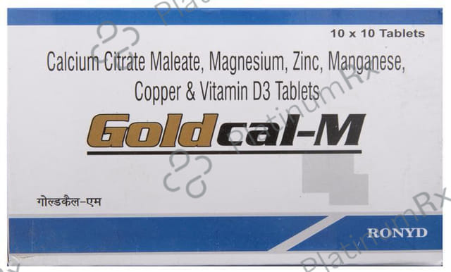 Goldcal M Tablet 10s