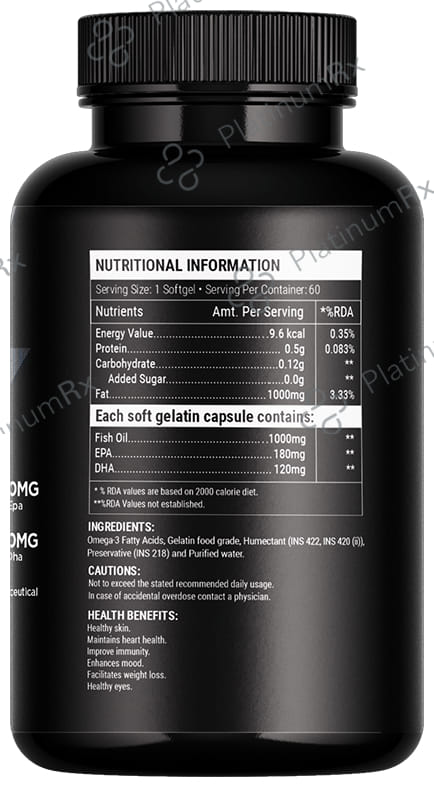 Getough Omega 3 Fish Oil Softgel Capsule 60s
