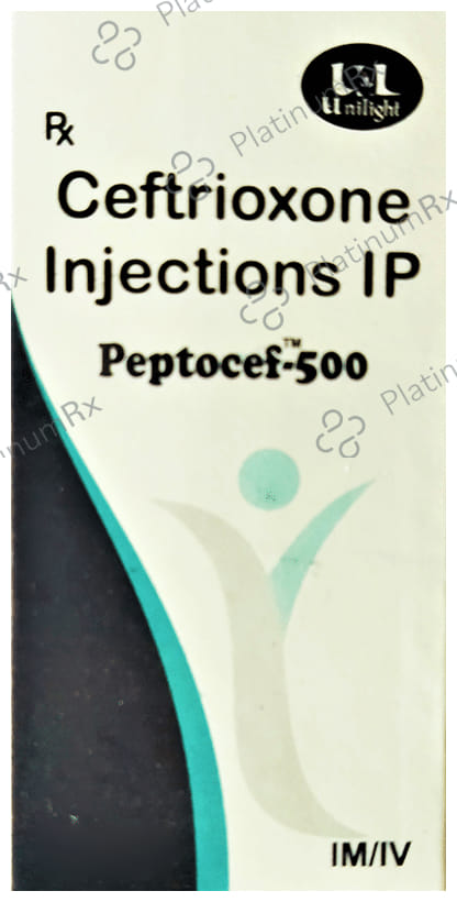Peptocef 500 Injection