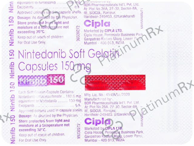 Nintib 150mg Capsule 10s