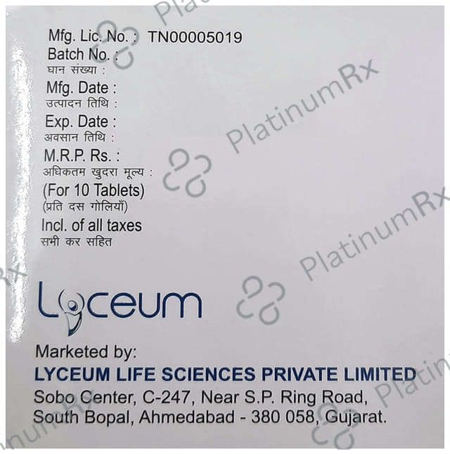 Lycefoxim Tablet