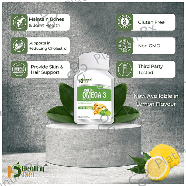 Omega 3 1000mg Soft Gel Capsule 60s
