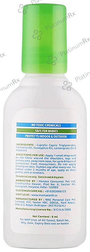 Mamaearth Anti Mosquito Fabric Roll On 8ml