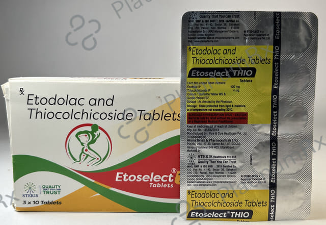 Etoslelect Thio 400/4mg 10s