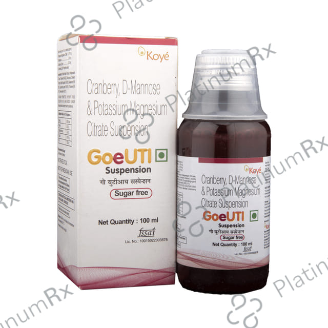 Goeuti Syrup Sugar Free 100 Syrup