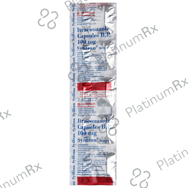 Syntran 100mg Capsule 10s