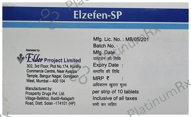 Elzefen-SP Tablet